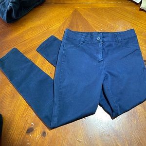 Navy blue kids school uniform pants